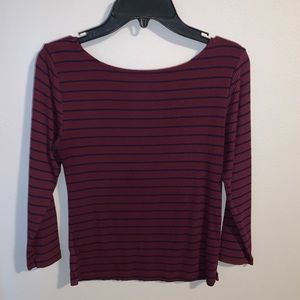 American Eagle Half-Sleeve Crop Top!